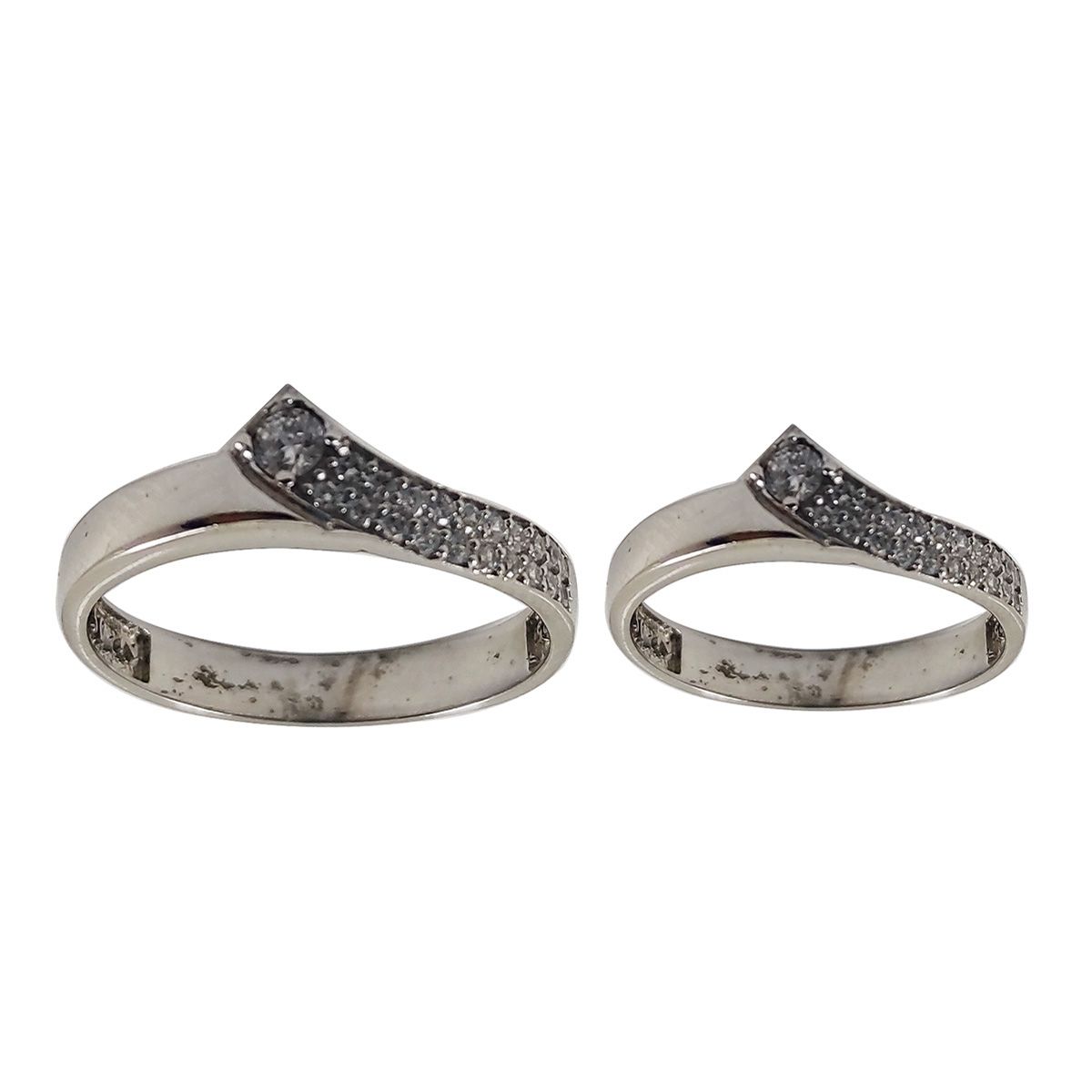 ست انگشتر نقره زنانه و مردانه سلین کالا مدل MPS-3 - - 1