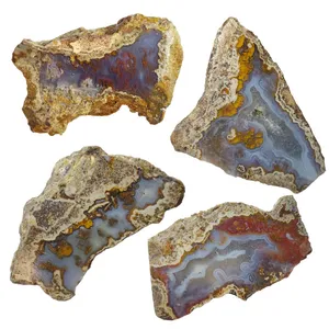 سنگ عقیق شجر پاییزی کد M 500 مجموعه 4 عددی