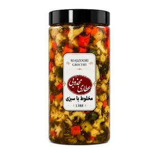 ترشی مخلوط با سبزی مجذوبی - 750 گرم