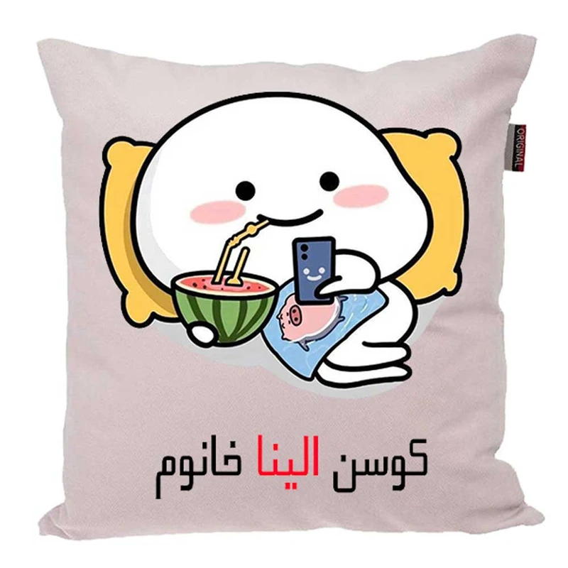 کوسن پاد آفرین مدل فانتزی اسم شخصی طرح دخترانه اسم الینا کد 01485