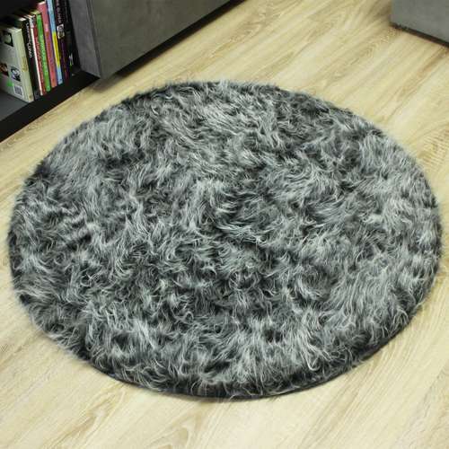 پادری شاران هوم طرح خز فانتزی مدل اسفنج دار سایز 100×100 سانتی متر