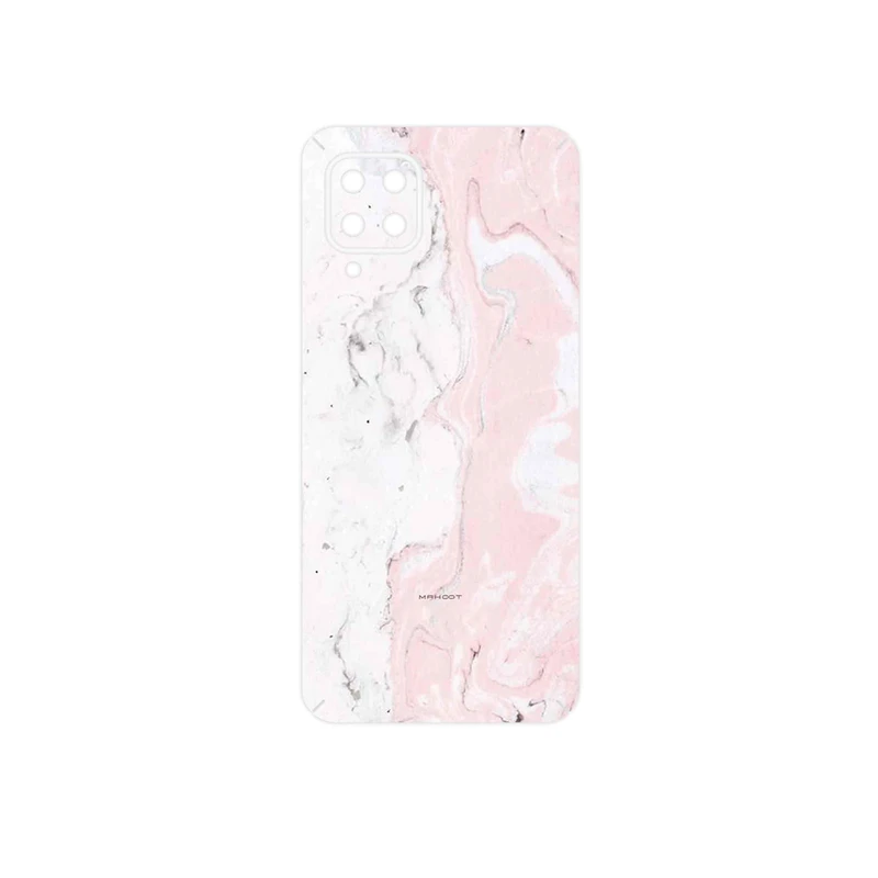 برچسب پوششی ماهوت مدل Blanco_Pink_Marble مناسب برای گوشی موبایل سامسونگ Galaxy F22