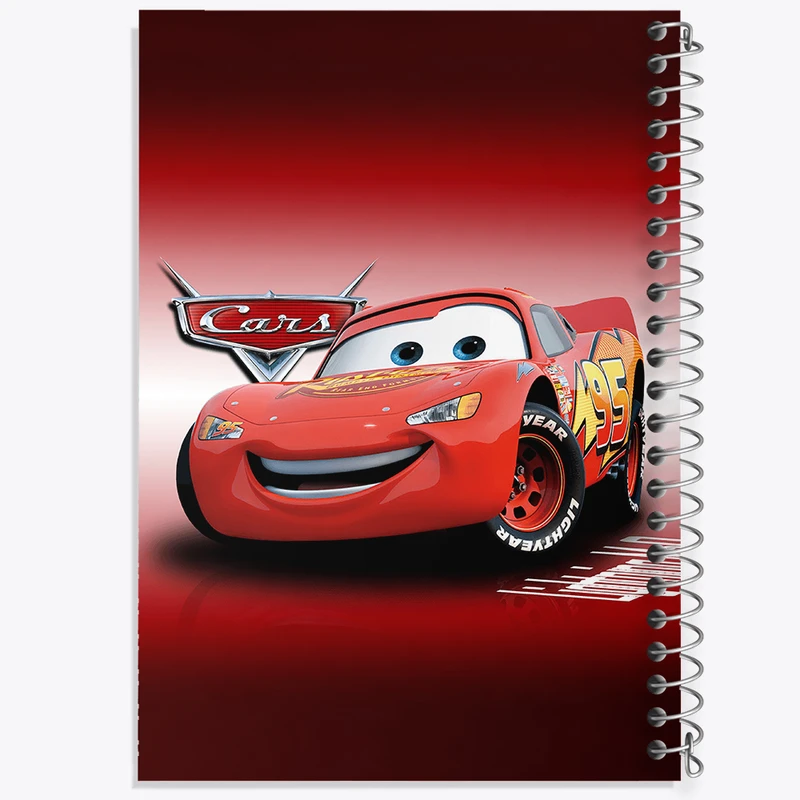 دفتر مشق 100 برگ خندالو طرح ماشین ها (Cars) کد 36536