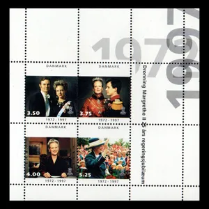 تمبر یادگاری مدل مینی شیت مجموعه 4 عددی