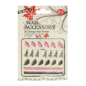 استیکر طراحی ناخن دی ایکس مدل TY046