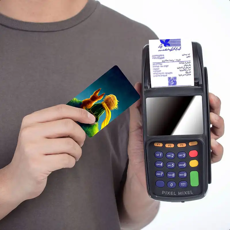 استیکر کارت پیکسل میکسل مدل شازده کوچولو و روباه کد G2
