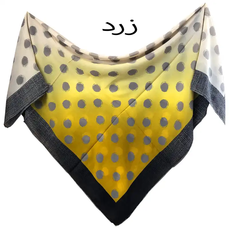 روسری زنانه مدل خال خالی کد 330210