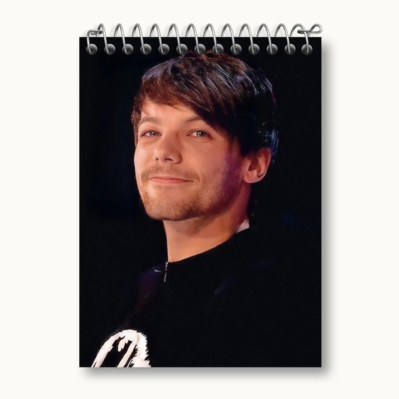 دفتر یادداشت 50 برگ خندالو مدل لویی تاملینسون گروه موسیقی وان دایرکشن One Direction کد 18892