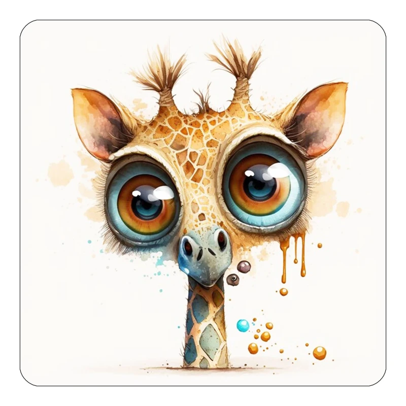 مگنت کاکتی طرح حیوانات رنگی مدل mp26087