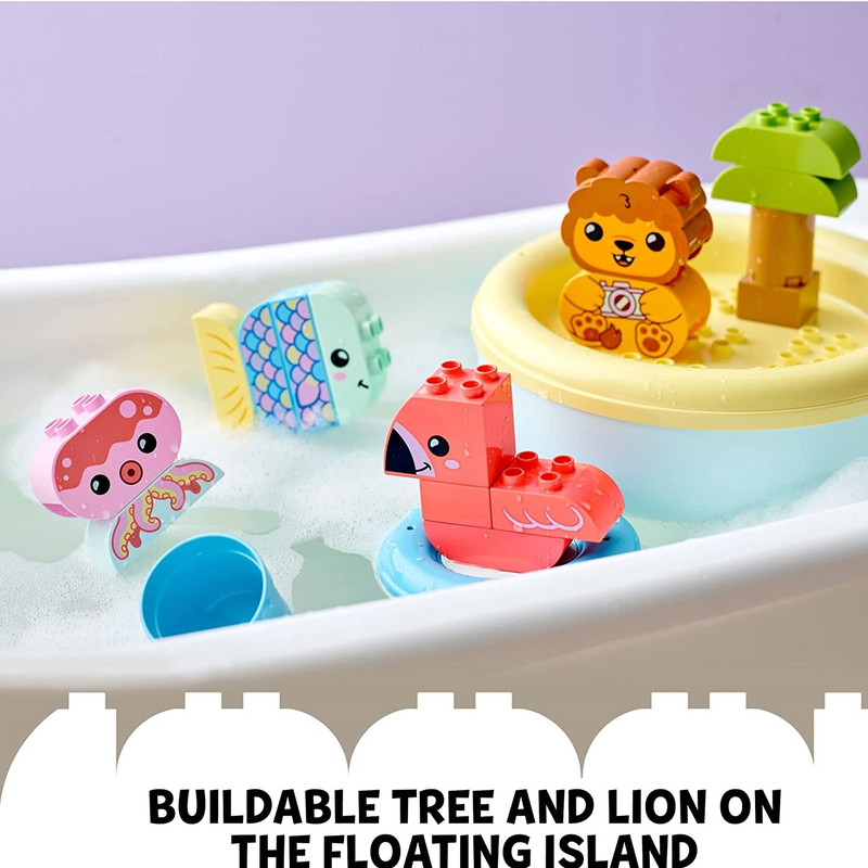 لگو سری Duplo مدل Bath Time Fun  Floating Animal Island کد 10966