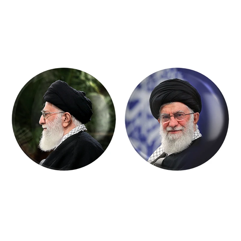 مگنت خندالو طرح تصویر رهبر کد 1261812624 مجموعه 2 عددی
