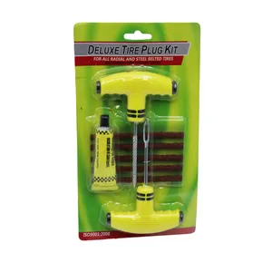 کیت پنچرگیری لاستیک خودرو مدل YP-DELUXE-2008 مجموعه 8 عددی
