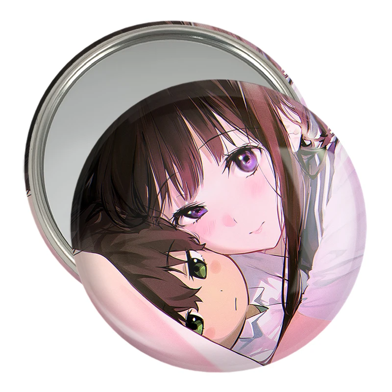 آینه جیبی خندالو مدل چیتاندا انیمه هیوکا Hyouka  کد 17052