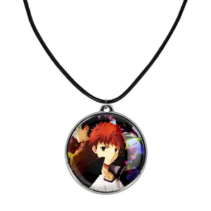 گردنبند خندالو مدل شیرو و التر انیمه فیت استی نایت Fate Stay Night کد 2278922782