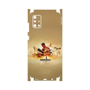 MAHOOT Serious Sam Game Series-FullSkin Cover Sticker for Samsung Galaxy A71