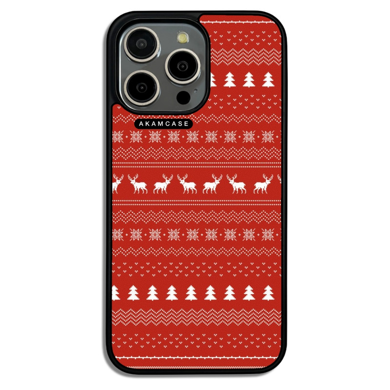 کاور آکام مدل AMCWA15PROMAX-CHRISTMAS21 مناسب برای گوشی موبایل اپل iPhone 15 Pro Max