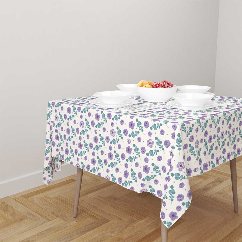 رومیزی طرح گلدار کد F2RO1055