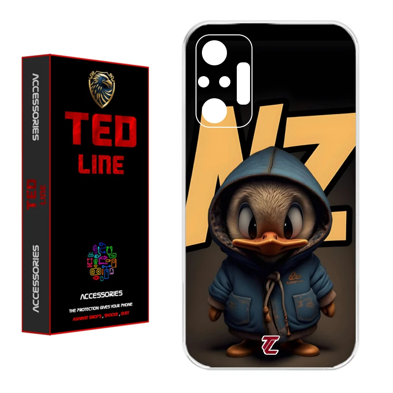 کاور تد لاین طرح اردک کد 1120 مناسب برای گوشی موبایل شیائومی Redmi Note 10 Pro / Note 10 Pro Max