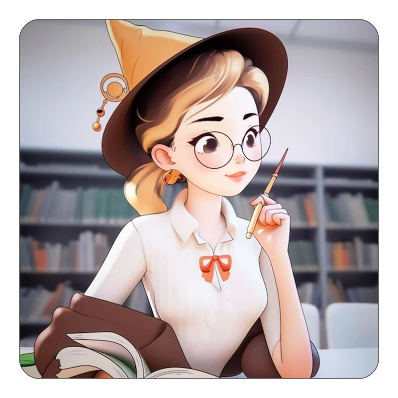 مگنت کاکتی طرح دختر مدل mp64507