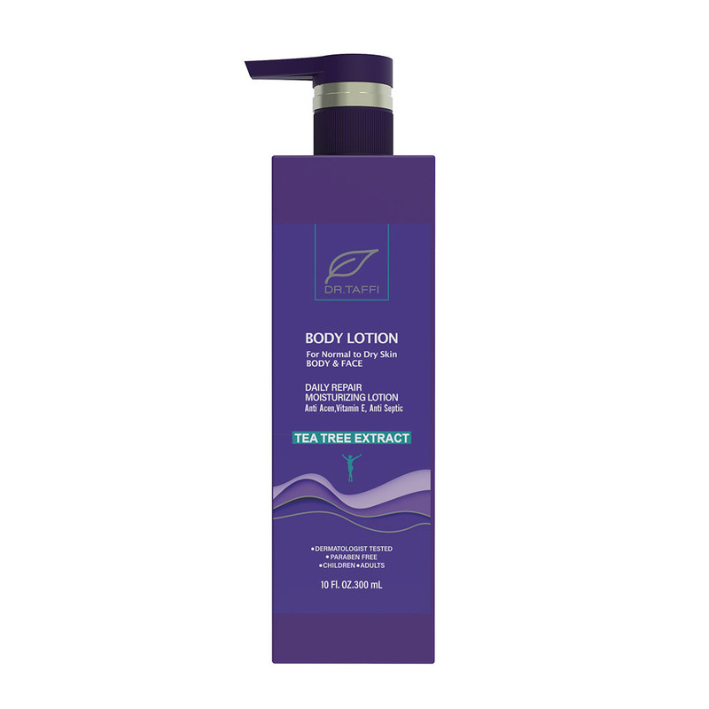 لوسیون بدن دکتر تافی مدل درخت چای حجم 300 میلی لیتر