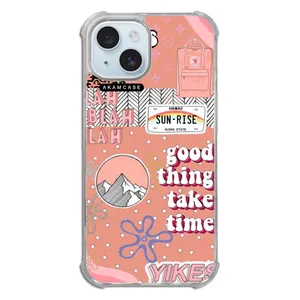 AKAM AMCWTA15-GOOD VIBES16 Cover For Apple iPhone 15