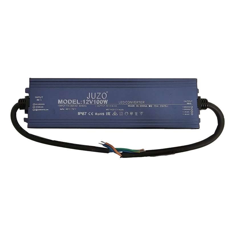 منبع تغذیه 12 ولت جوزو مدل 12V100W