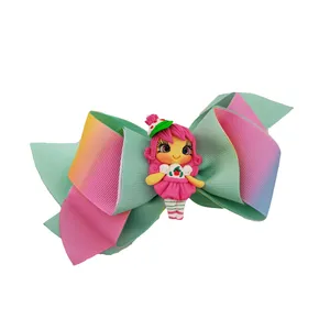 گیره مو دخترانه مدل دختر توت فرنگی کد M16