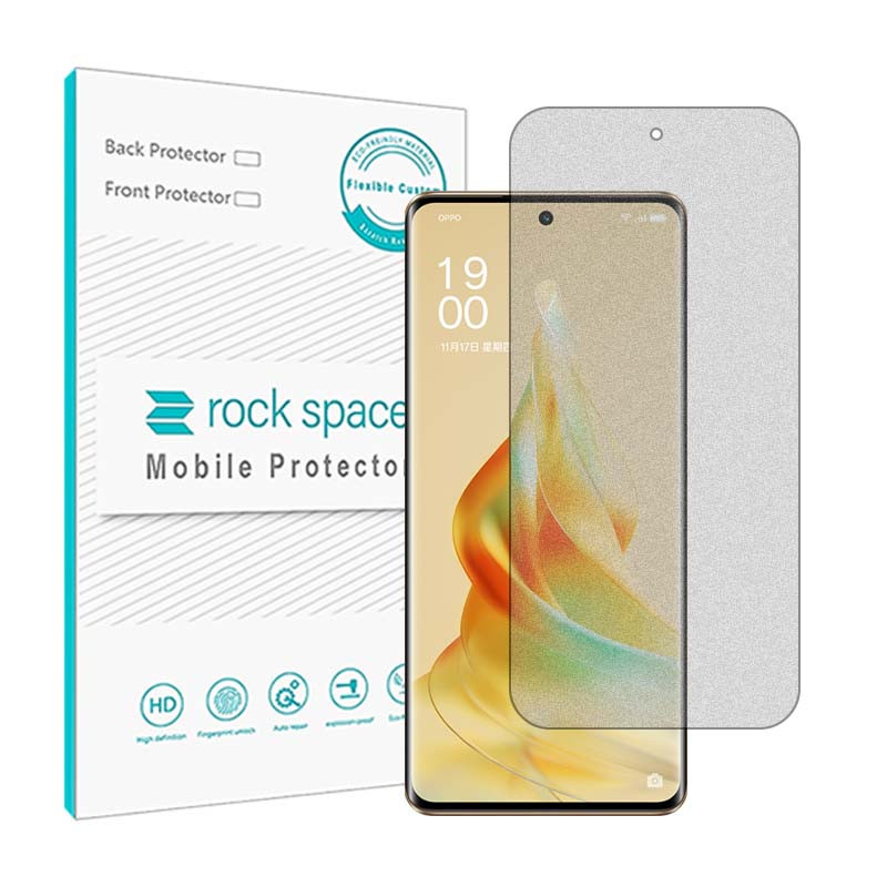 محافظ صفحه نمایش مات راک اسپیس مدل HyMTT مناسب برای گوشی موبایل اوپو Reno9 pro