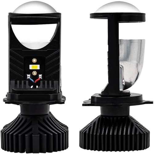 هدلایت سام مدل لنزدار Y6 پایه H4 بسته دو عددی