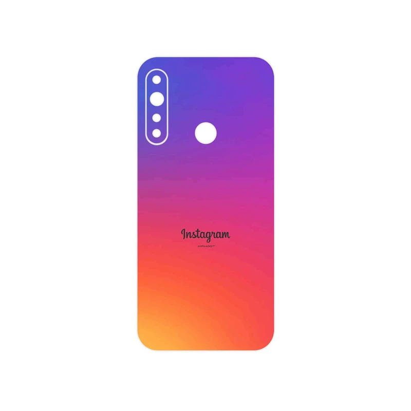 برچسب پوششی ماهوت مدل Instagram مناسب برای گوشی موبایل جی پلاس P10