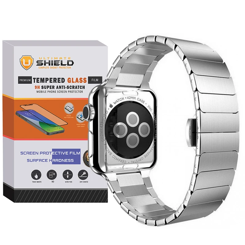 بند آلتیمیت شیلد مدل Butterfly-Link-UL مناسب برای اپل واچ سری 7/8/9 سایز 45 میلی متری