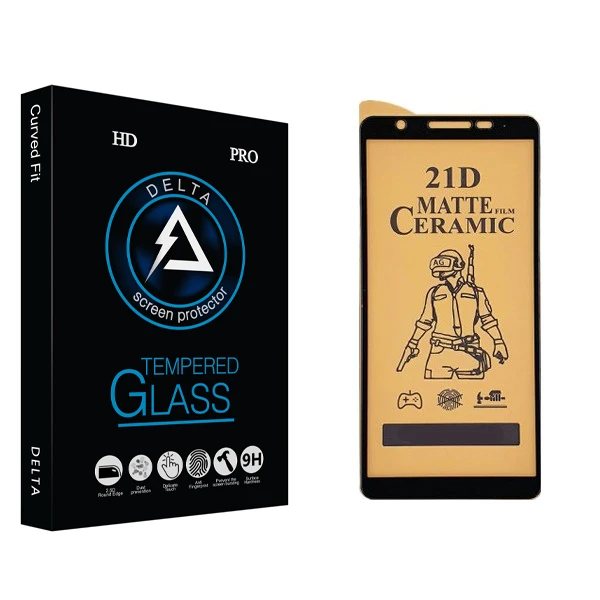 محافظ صفحه نمایش سرامیکی دلتا مدل Fit مناسب برای گوشی موبایل سامسونگ Galaxy A3 Core