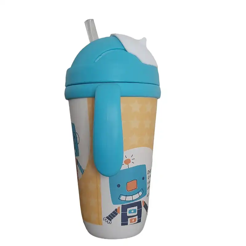 قمقمه کودک طرح ربات کد 401 گنجایش 350 میلی لیتر