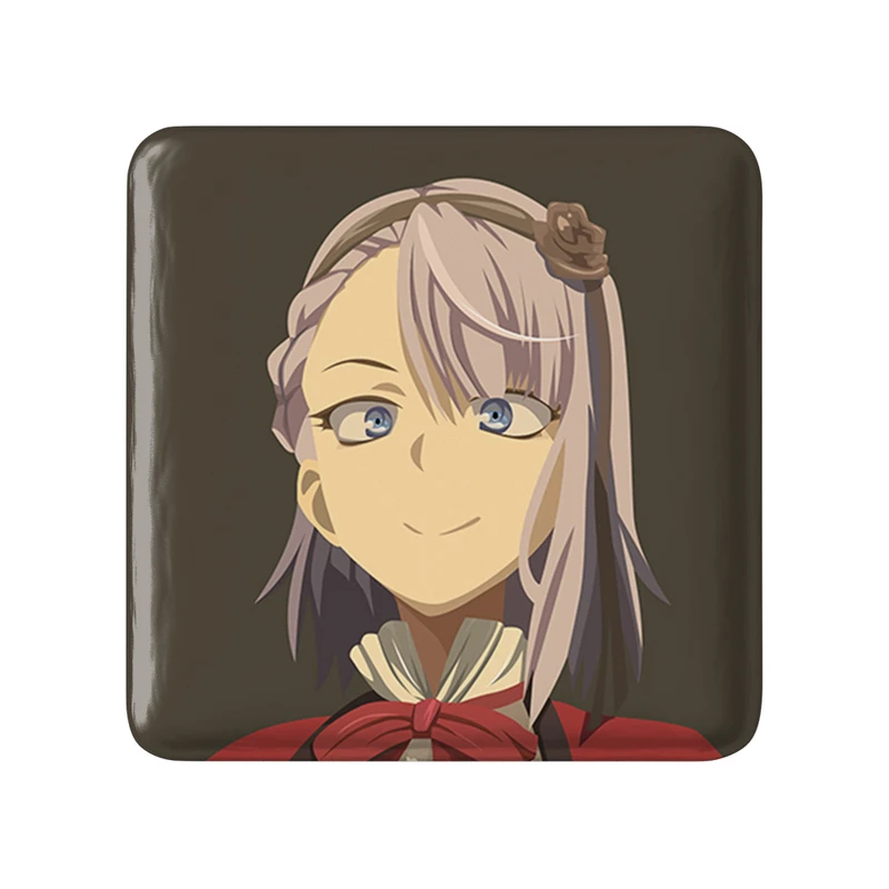 مگنت خندالو طرح شیداره انیمه داگاشی کاشی Dagashi Kashi  مدل مربعی کد 22544