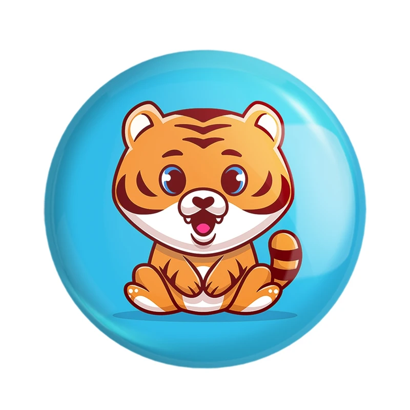 مگنت خندالو مدل حیوانات بامزه ببر کد 29644