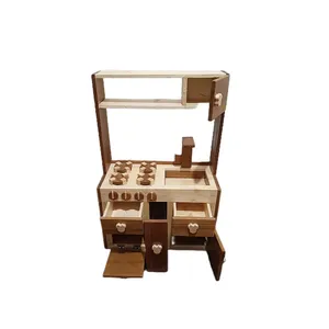 اسباب بازی مدل آشپزخانه چوبی کد H100