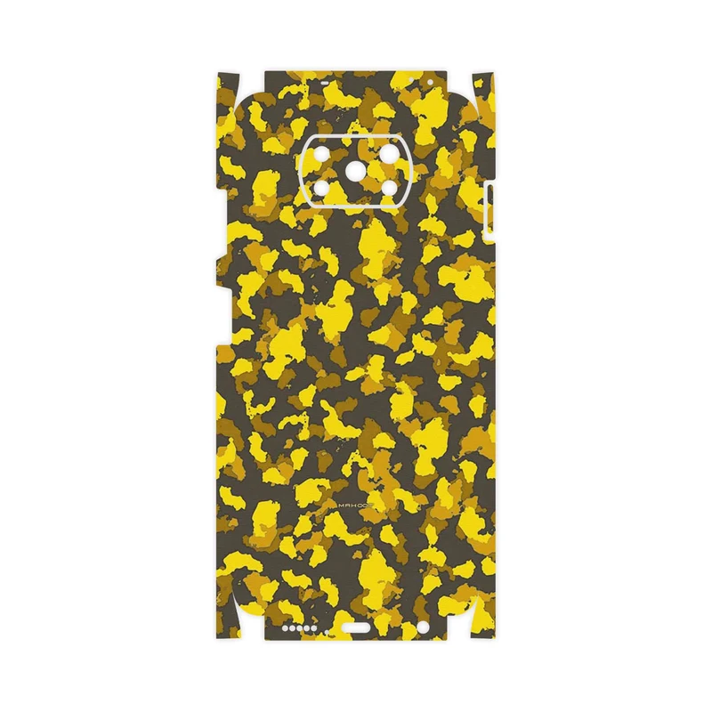 برچسب پوششی ماهوت مدل Yellow Infantry Army-FullSkin مناسب برای گوشی موبایل شیائومی Poco X3 Pro