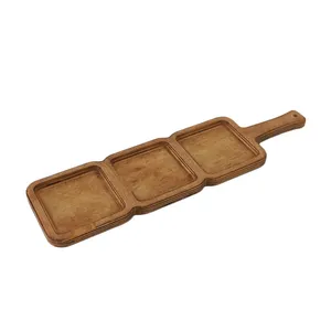 اردو خوری مدل سه خانه مستطیل طرح رابر وود کد 030