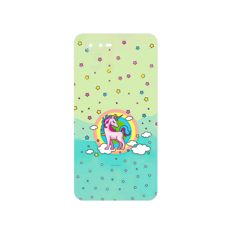 برچسب پوششی ماهوت مدل Rainbow unicorn adventure مناسب برای گوشی موبایل اپو K1