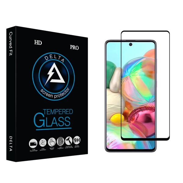 محافظ صفحه نمایش دلتا مدل Fit مناسب برای گوشی موبایل سامسونگ Galaxy A71