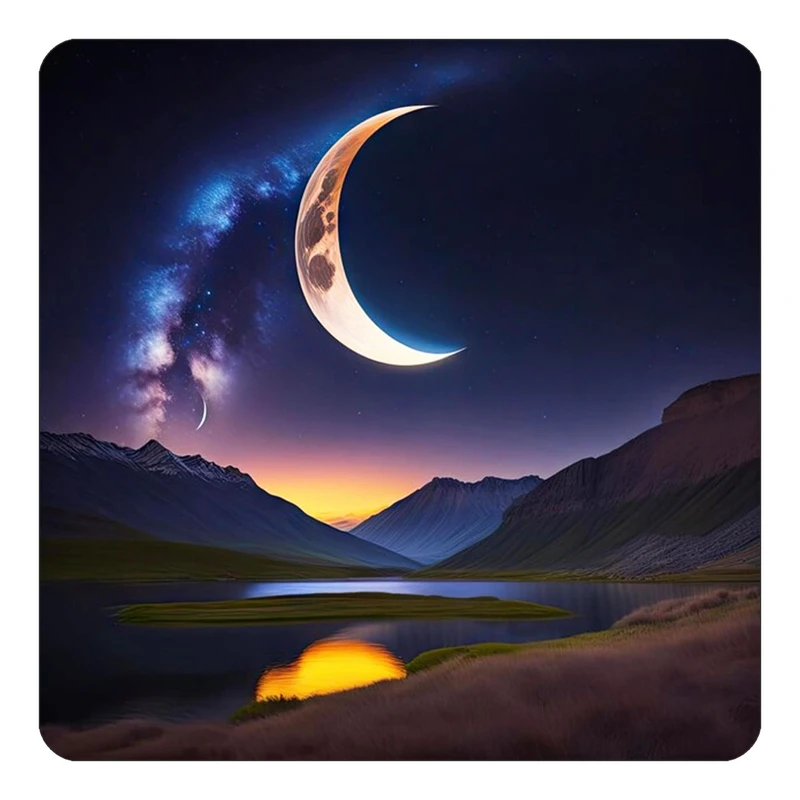 مگنت کاکتی طرح ماه و ستاره مدل mp53138