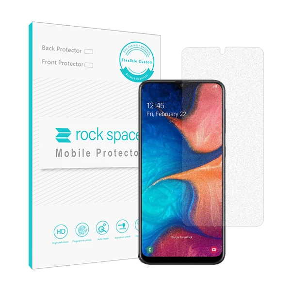 محافظ صفحه نمایش مات راک اسپیس مدل HyMTT مناسب برای گوشی موبایل سامسونگ Galaxy A20