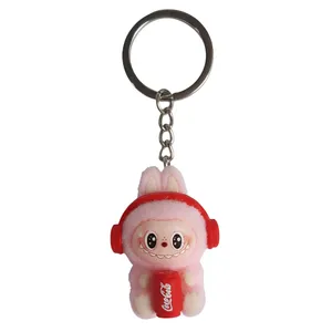 جاکلیدی مدل لبوبو کوکاکولا مخملی