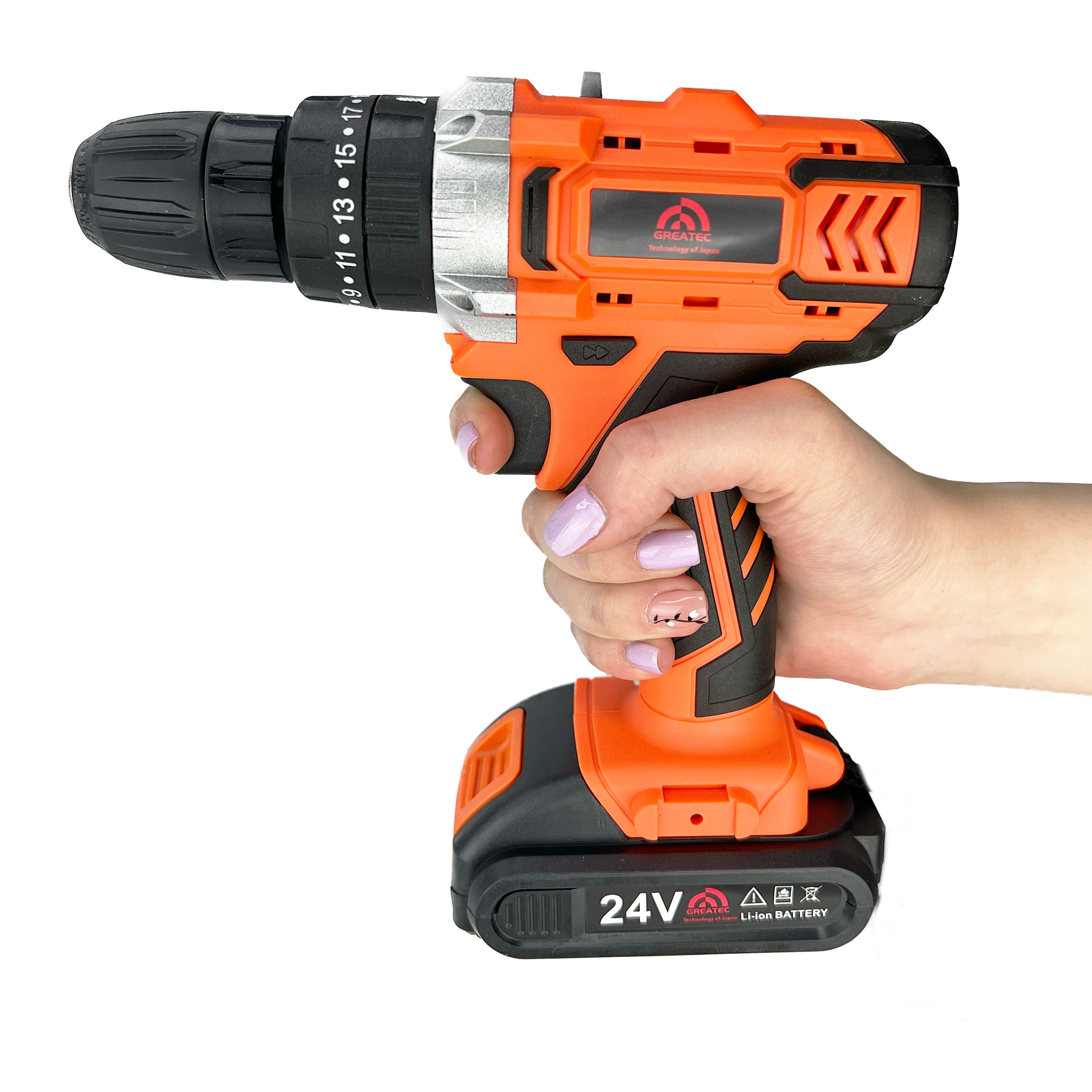 مجموعه 100 عددی دریل شارژی گریتک مدل LTLD24001 مجموعه 100 عددی دریل شارژی گریتک مدل LTLD24001