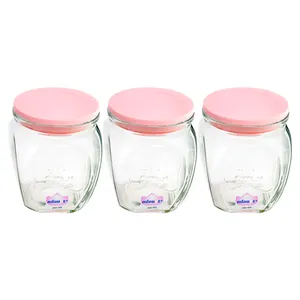 بانکه نیلوفر مدل والرین رنگی 5 مجموعه 3 عددی