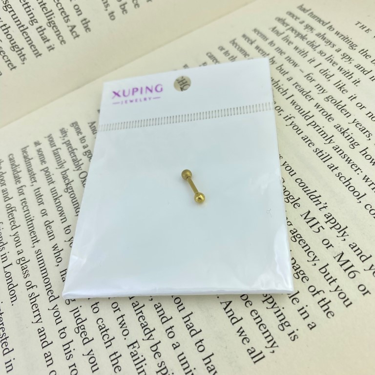 پیرسینگ گوش زنانه ژوپینگ مدل گوی توپی کد P4139