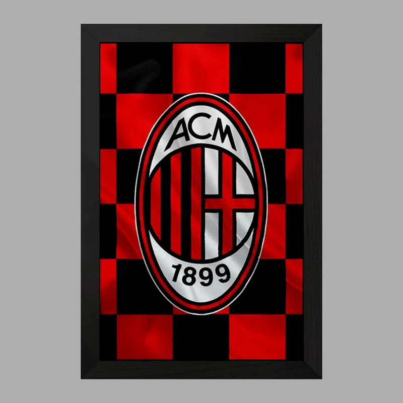 تابلو خندالو مدل باشگاه آث میلان A.C. Milan  کد 2029