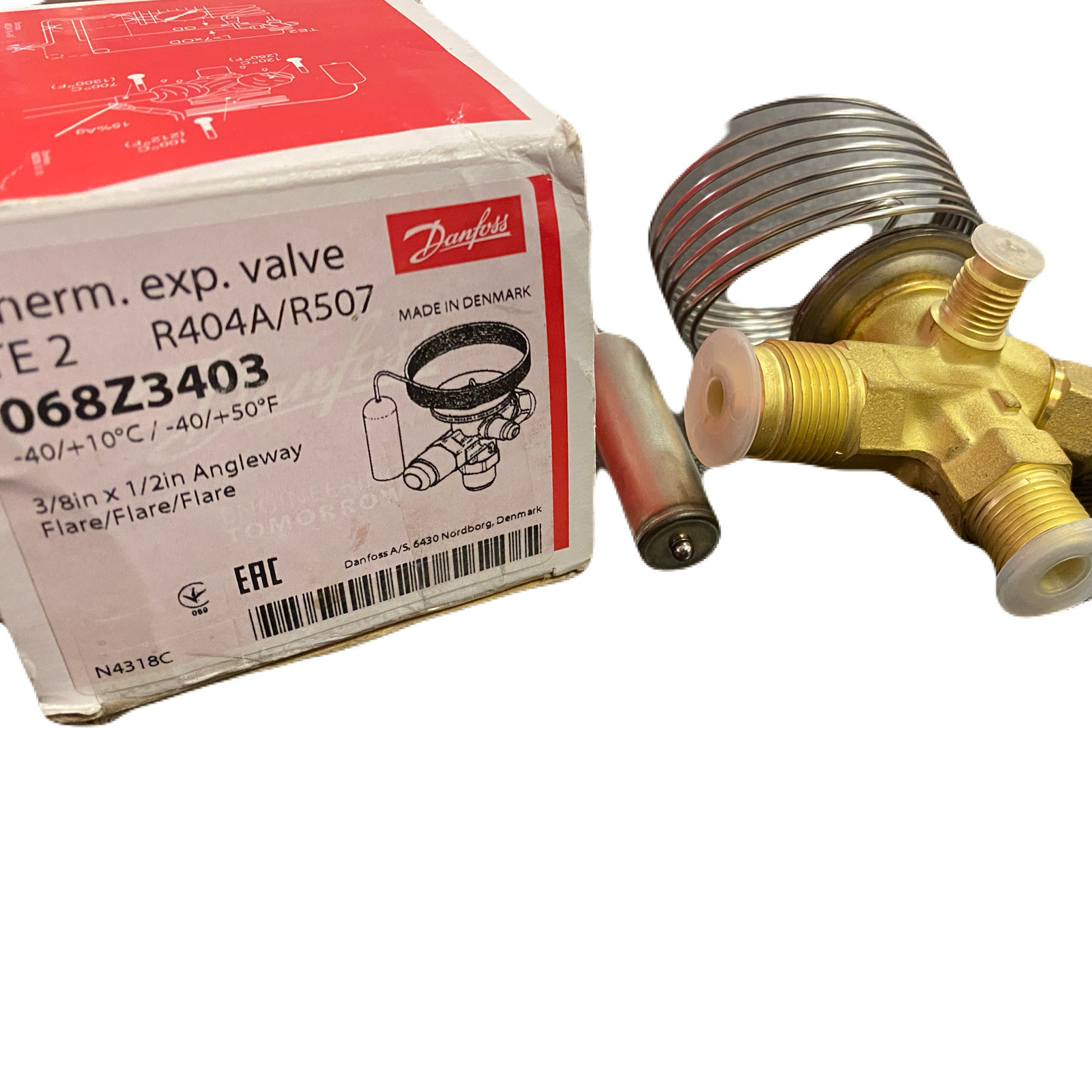 شیر انبساط دانفوس مدل ولو TE2 شیر انبساط دانفوس مدل ولو TE2