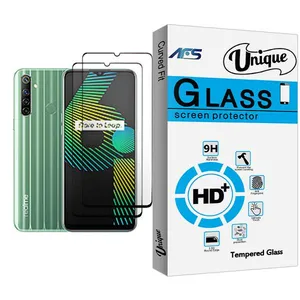 AFS Unique Glass MIX002 Screen Protector For Realme 6i Pack Of 2