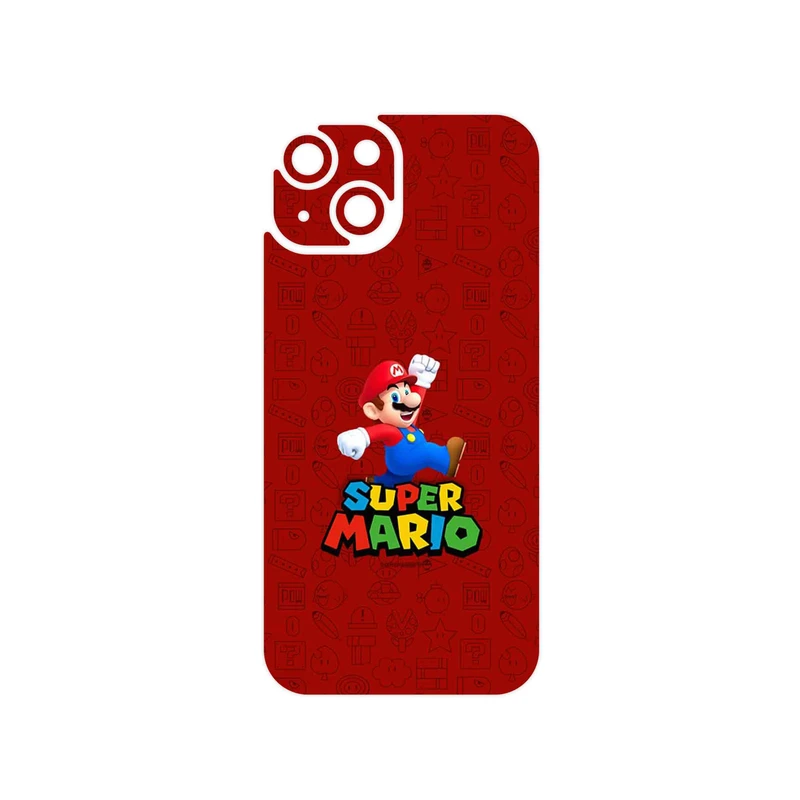 برچسب پوششی ماهوت مدل Super_Mario_Game مناسب برای گوشی موبایل اپل iPhone 15